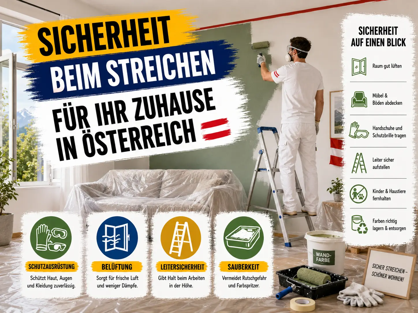 Preisvorteil beim Malern selbst oder vom Profi