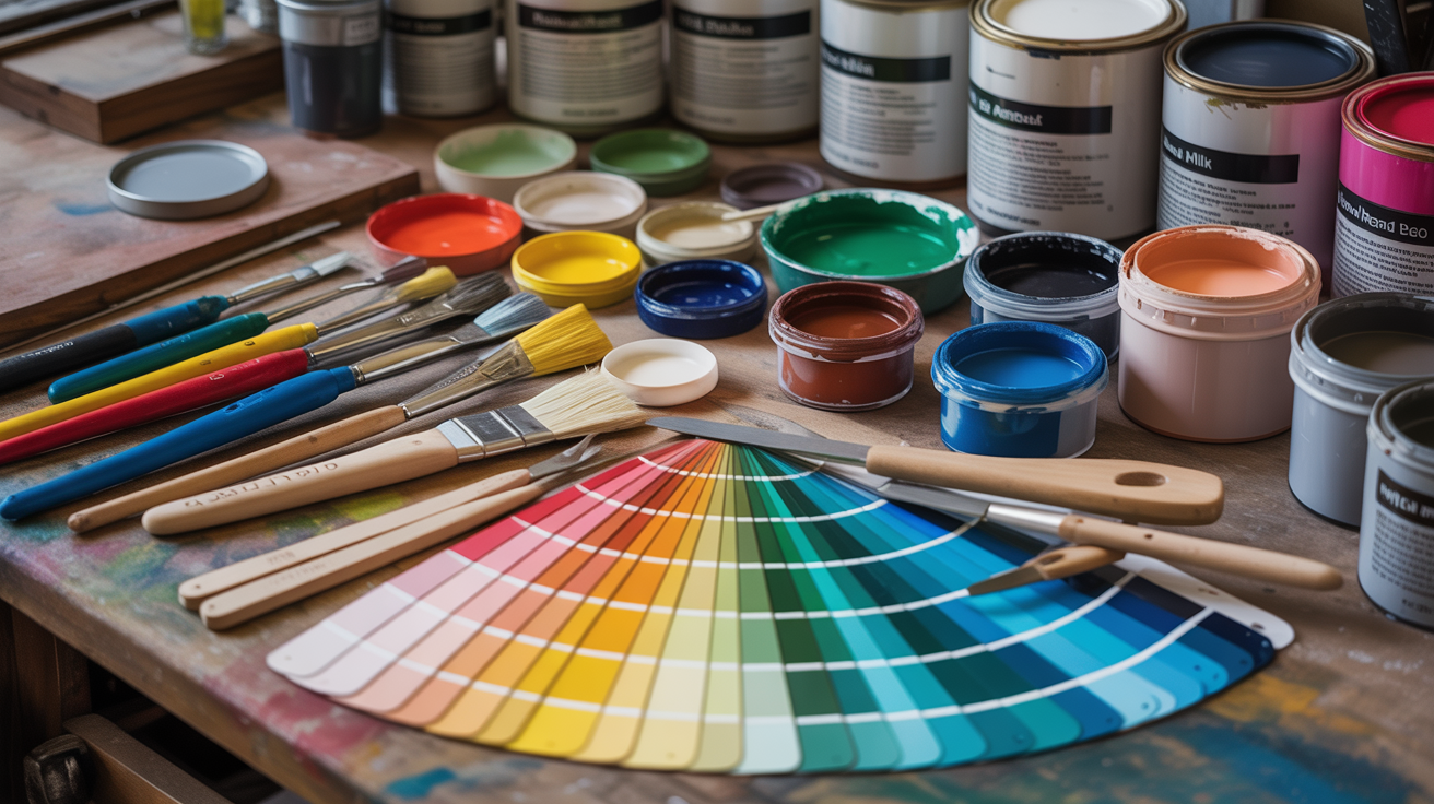 Vibrante Farbpalette