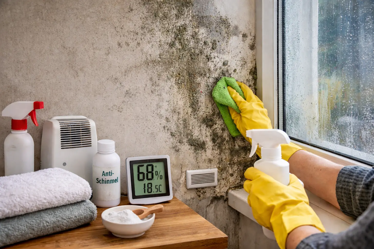 Praktische Tipps zur Schimmelbekämpfung im Haushalt