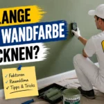 muss wandfarbe trocknen