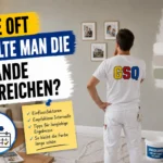 oft sollte man die wände streichen