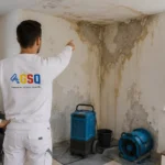 repariert wasserschäden an wand