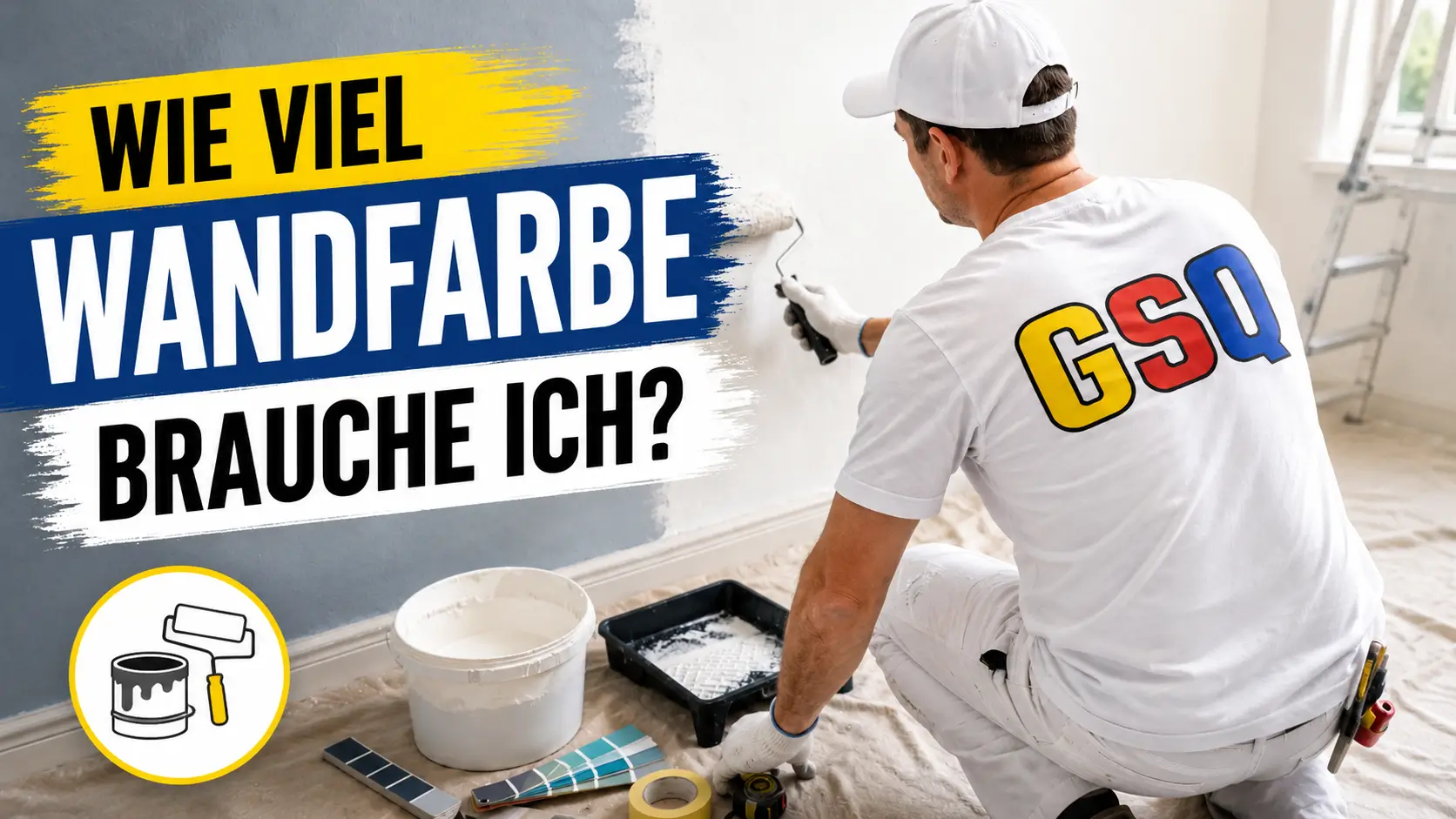 wandfarbe brauche ich