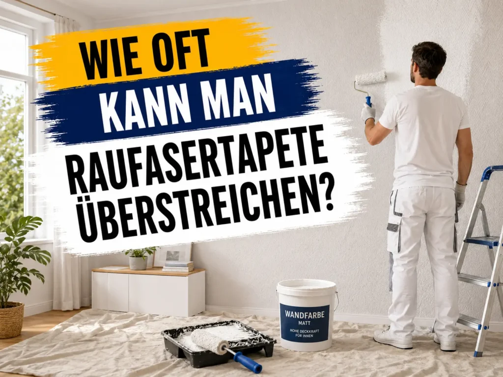 oft kann man raufasertapete überstreichen