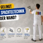 spachteltechnik an der wand