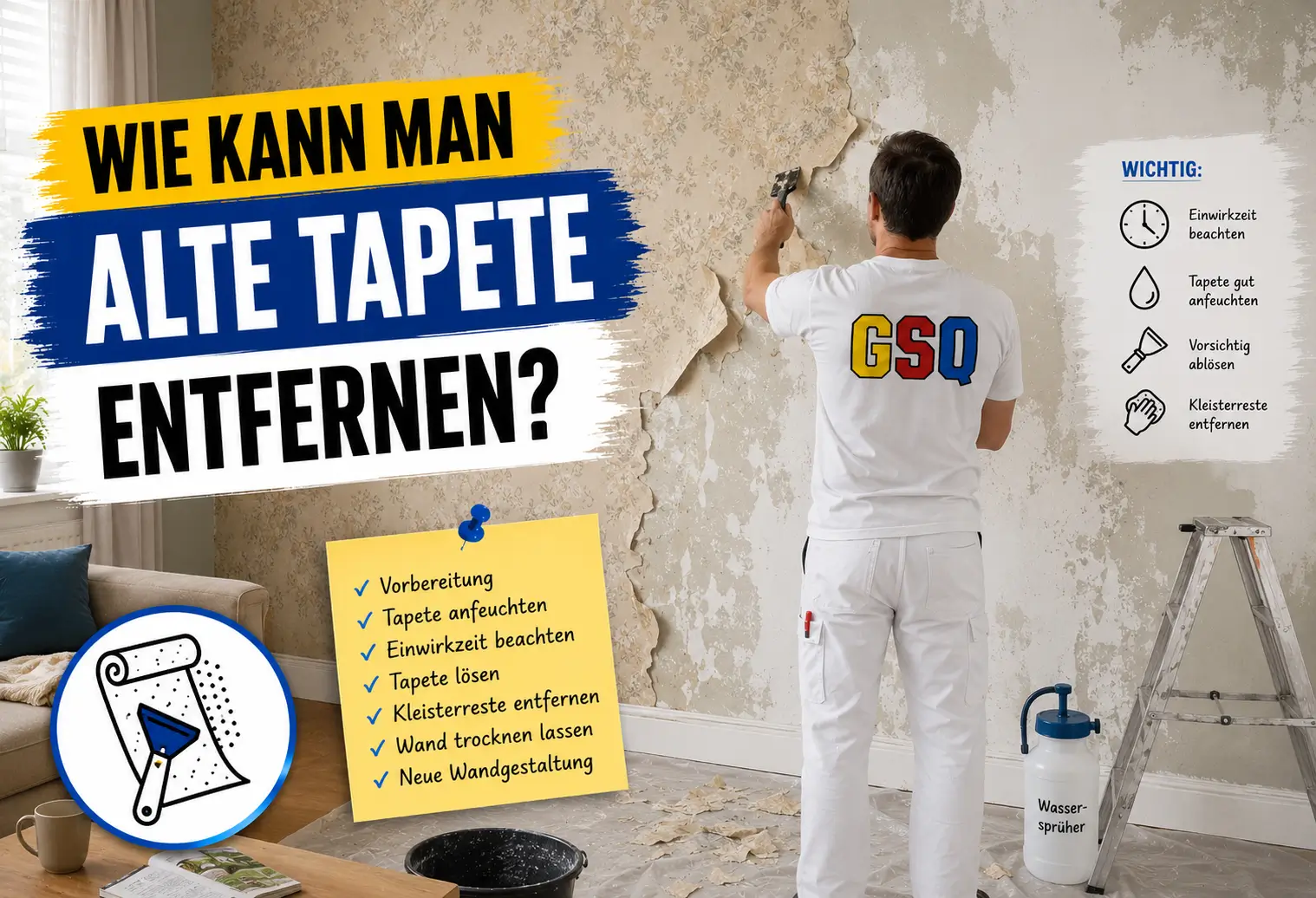 tapete entfernen