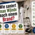 saniert man Wändle nach einem Brand