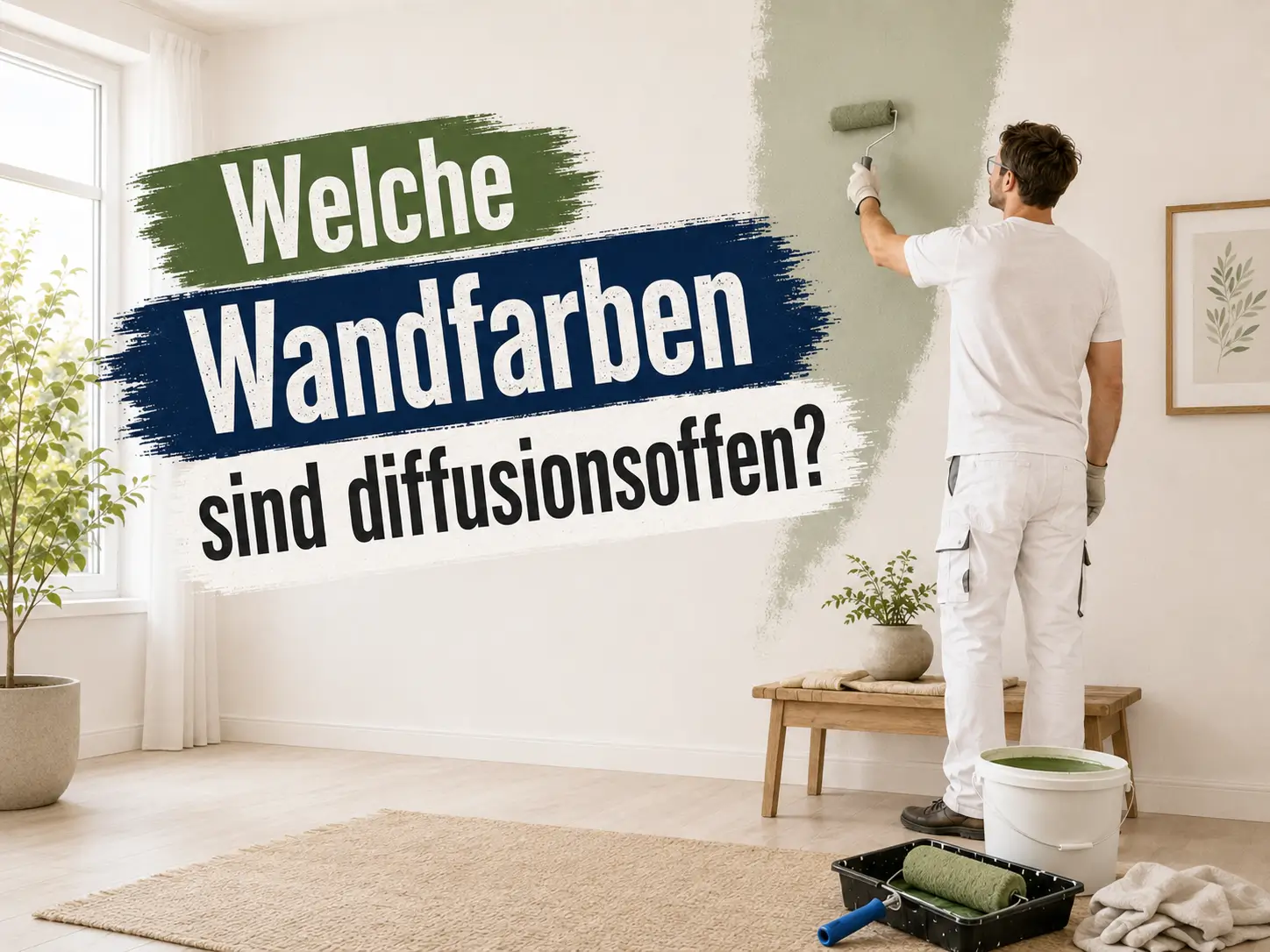 wandfarben sind diffusionsoffen